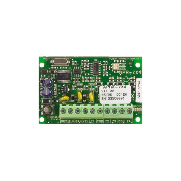 PARADOX™ Expander Module for 4 Zones [ZX4]